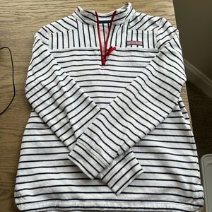 Vineyard Vines Girls Quarter Zip - Size 16